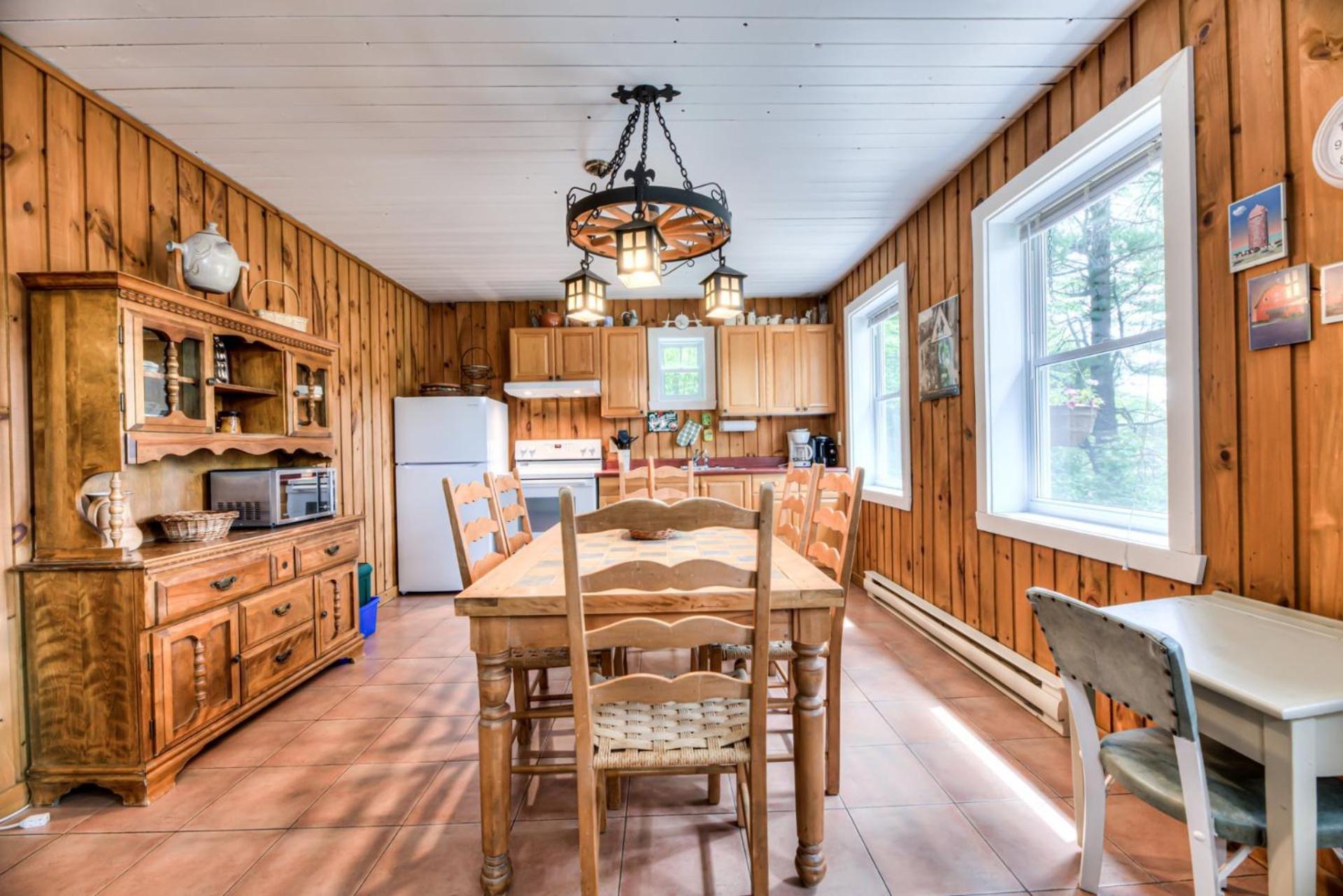 Domaine Chalets Des Pins Rawdon Bagian luar foto
