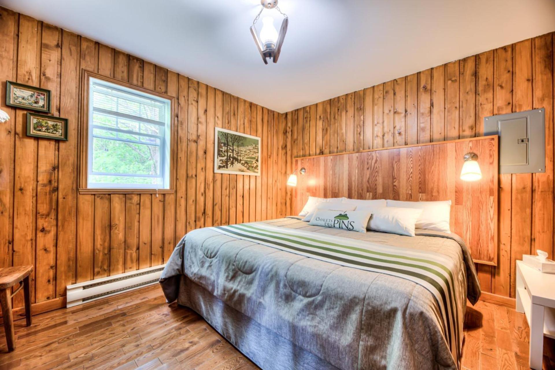 Domaine Chalets Des Pins Rawdon Bagian luar foto